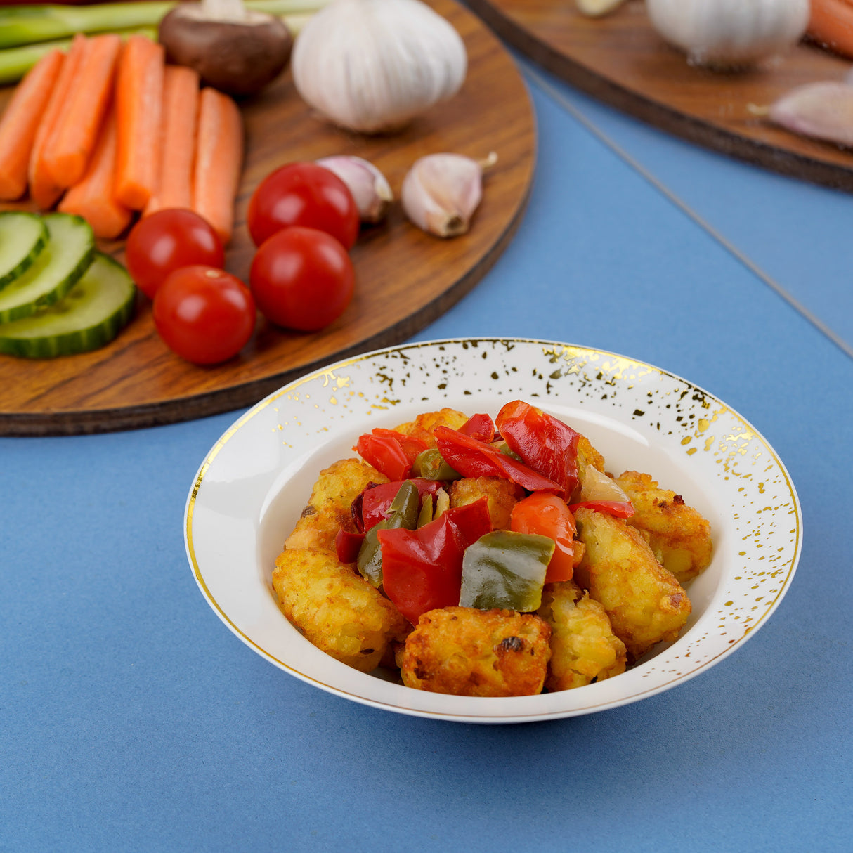 Pack of 10 Small Serving Bowls 5oz - Ivory Cream with Gold Polka Dots - Lightweight and Versatile for Candies, Nuts, and Desserts - Decodine