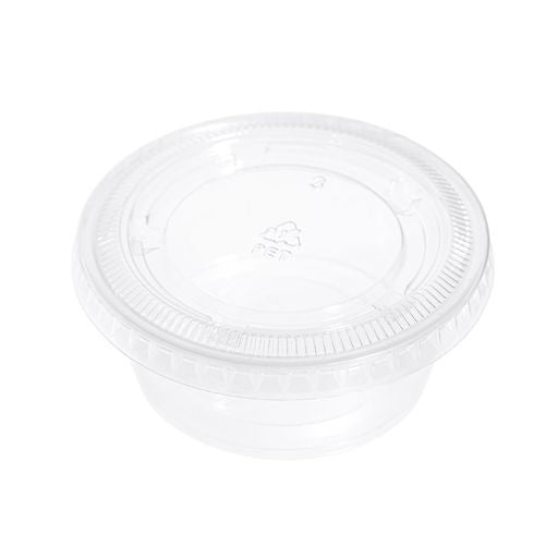 Pack of 100 Small 3.25oz Plastic Containers/Pots - Decodine