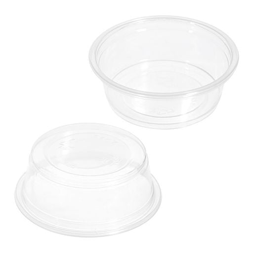 Pack of 150 Tiny 1.5oz Plastic Pots - Decodine