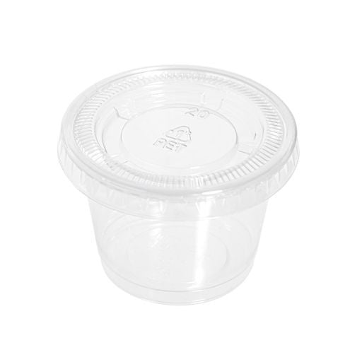 Pack of 150 Tiny 1oz Plastic Pots - Decodine