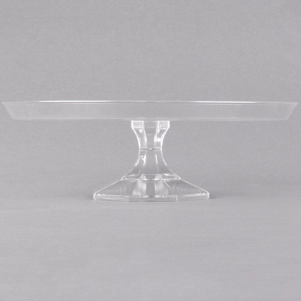 11.75" Cake Stand Clear - Decodine
