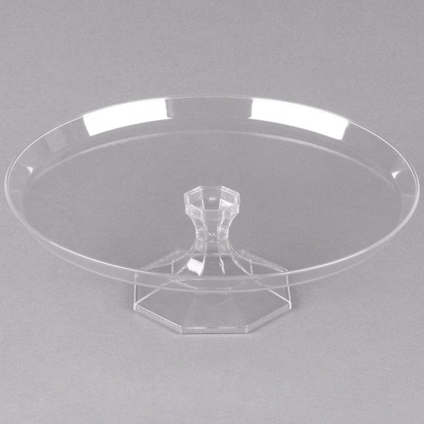 11.75" Cake Stand Clear - Decodine