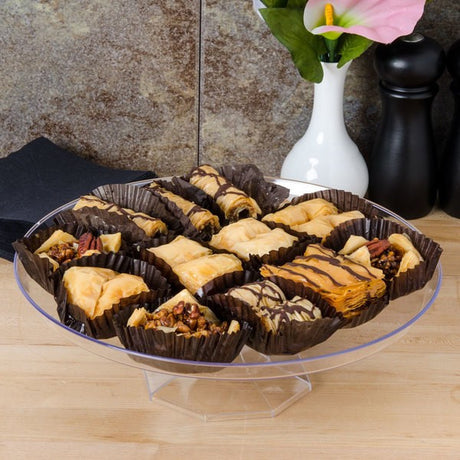 11.75" Cake Stand Clear - Decodine
