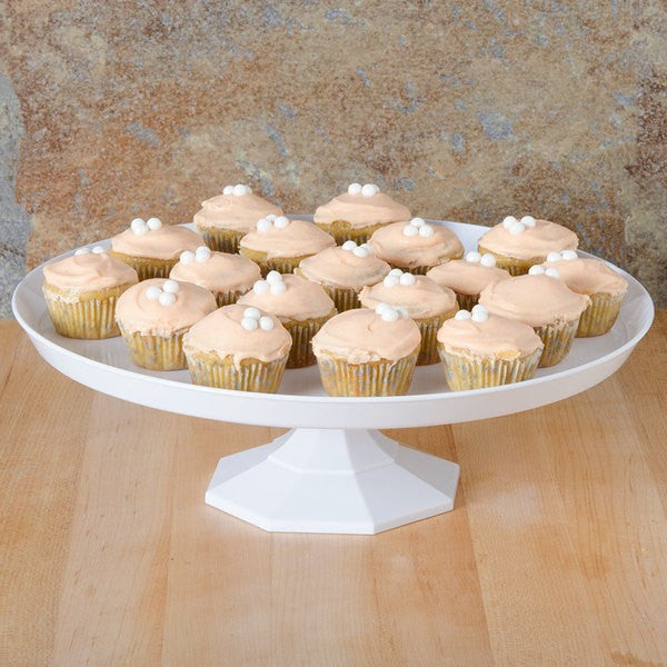 11.75" Cake Stand White - Decodine
