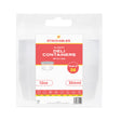 36-Pack 12 oz Clear Round Plastic Containers Deli Tubs - Ideal for Soup & Food Storage - Decodine