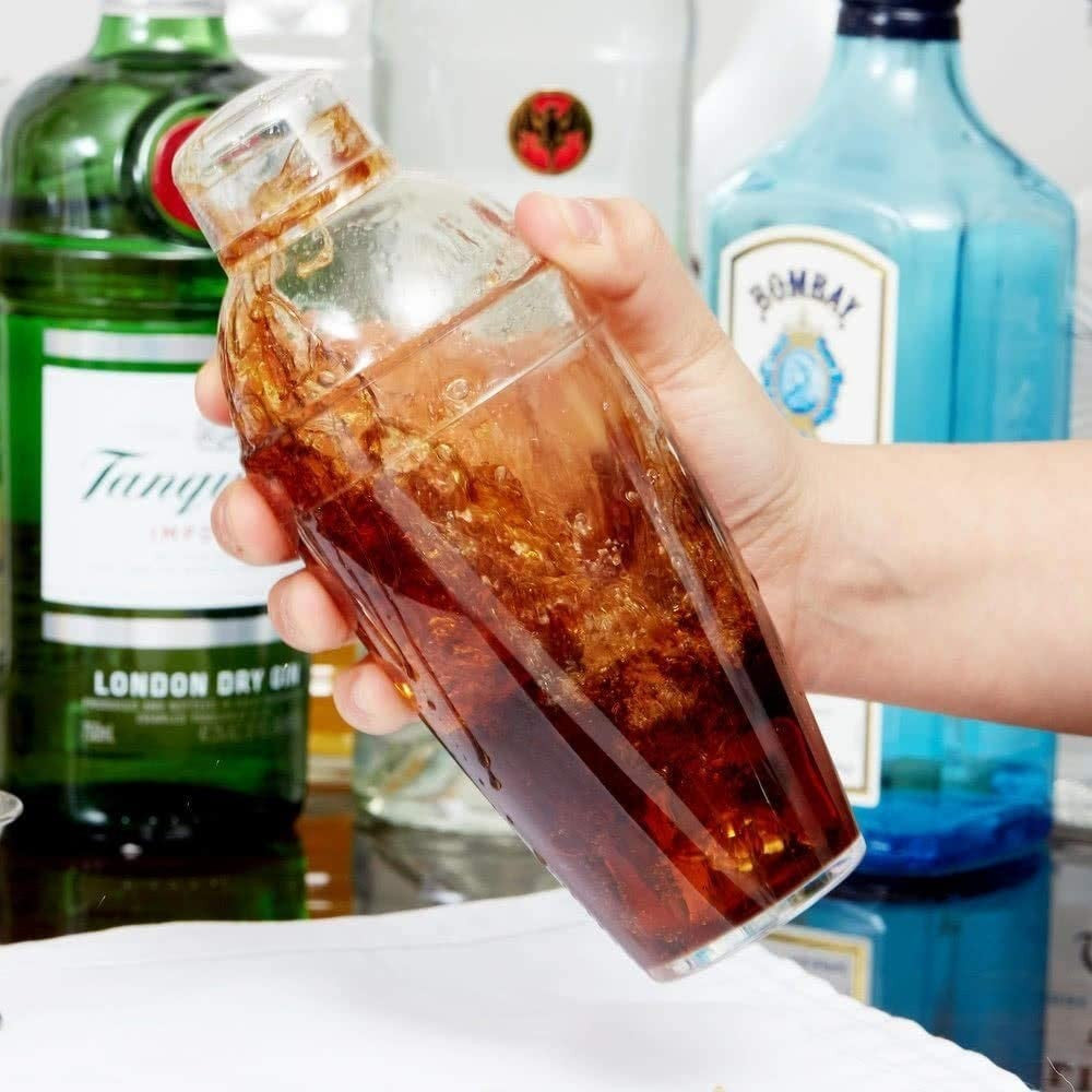 14oz Heavy Duty Plastic Cocktail Shakers - Decodine