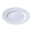 18 Pack 7.5" Round Plastic White Dessert Plates - Decodine