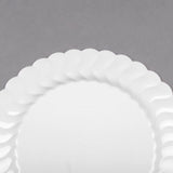 18 Pack 7.5" Round Plastic White Dessert Plates - Decodine