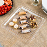 Square Clear Platter - Decodine