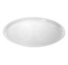 14" Round Clear Plastic Serving Platter Tray