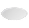 14" Round White Plastic Serving Platter Tray