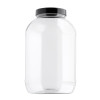 6 Litre Extra Large Plastic Round Food Storage Jar