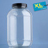 6 Litre Extra Large Plastic Round Food Storage Jar