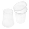 36-Pack 32 oz Clear Round Plastic Containers Deli Tubs - Ideal for Soup & Food Storage