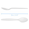 25 Pack Cornstarch Spoons - Eco-Friendly, biodegradable & Compostable