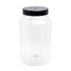 3.35 Litre Large Round Plastic Food Storage Jar