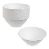 50 Pack 40oz White  Bagasse  Serving Bowls