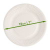 50 Pack 7" Round Disposable Bagasse Plates