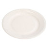 50 Pack 7" Round Disposable Bagasse Plates