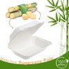 50 Pack 9x6" Food Storage/Takeaway Hinged Clamshell Containers