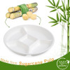 50 Pack Bagasse Compartment Party Platters/Trays