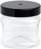 750ml Round Plastic Flat Jam Jars with Lids