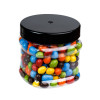 750ml Round Plastic Flat Jam Jars with Lids