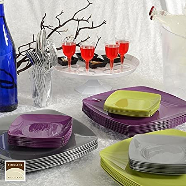 Hard plastic dinner plates best sale