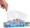 10 Pack 13" x 15.5" Plastic 'Double' Zipped Grip ‘n Seal Food Storage Bags