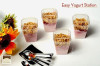 10 Pack 4oz Plastic Dessert Cups/Pots with Lids