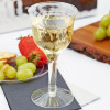 10 Pack 6oz 2 Piece Plastic Wine Glasses