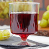 10 Pack 8oz Plastic Wine Glasses - Wine Cups