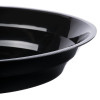 14" - 128 OZ. Black Low Profile  Bowl