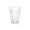 14 Pack 8oz Square Premium Plastic Tumblers