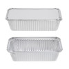 15 Pack 1 Litre Foil Pans Trays with Lids