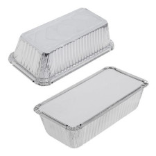 15 Pack 1 Litre Foil Pans Trays with Lids