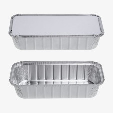 15 Pack Large 1.5 Litre Aluminium Loaf Foil Pans Tray with Lids