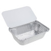 15 Pack 750ml Foil Pans Trays with Lids