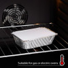 15 Pack 750ml Foil Pans Trays with Lids