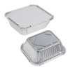 15 Pack Mini Portion Foil Pans Trays with Lids