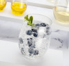 16 Pack 16oz Clear Stemless Plastic Wine Goblets