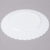 18 Pack 10.25" Round Plastic White Dinner Plates