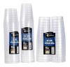 20 pack 10oz Crystal-Look Premium Plastic Half Pint Tumblers