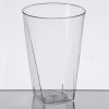 20 Pack 10oz Plastic Tumblers Hexagon Designed Cups - Plastic Cups Square Bottom