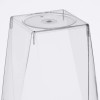 20 Pack 10oz Plastic Tumblers Hexagon Designed Cups - Plastic Cups Square Bottom