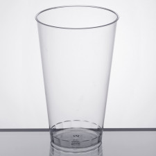 20 Pack 16oz Plastic Tumbler - Extra Large Hard Plastic Cups