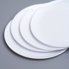 20 Pack 7.5" White Hard Plastic Classic Plates