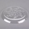 20 Pack 9" Round Plastic Dinner Plates - Clear