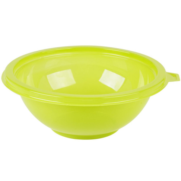 24oz Plastic Salad Bowls with Lids