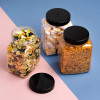 2.5 Litre Plastic Rectangular Food Storage Jar